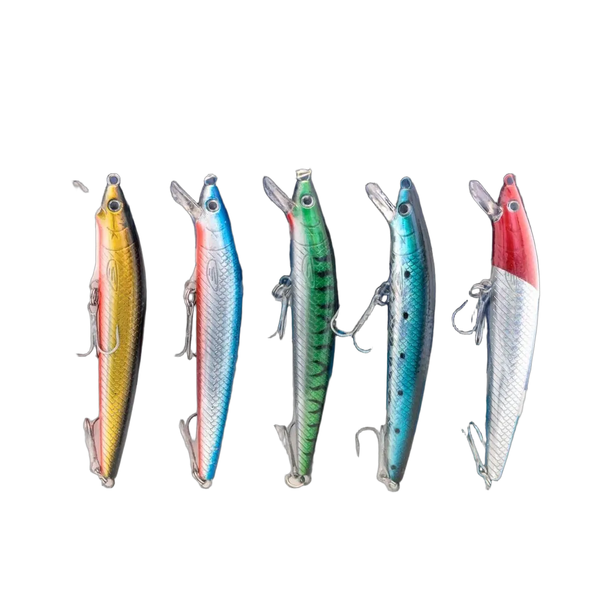 Jarvis Walker Minnow Lure Packs Mixed - 110mm - Five Pack - PK/5
