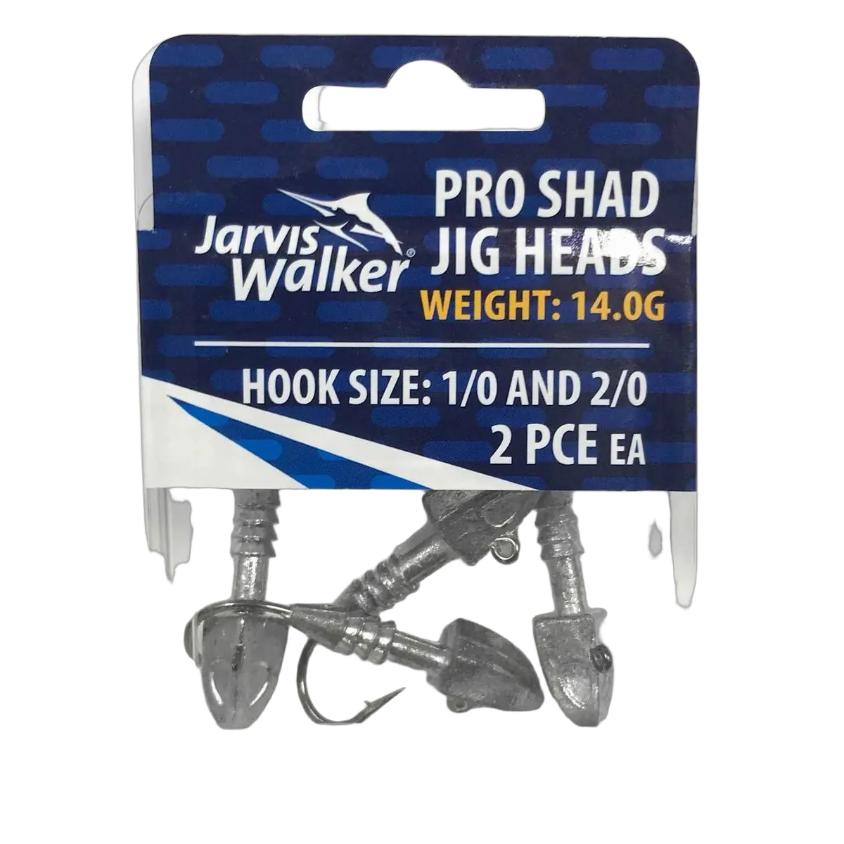Shad Jigheads - Sz 1/0 & 2/0 - PK/4