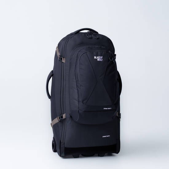 Black Wolf Grand Tour 65L (+20L) Rolling Bag Deep Well