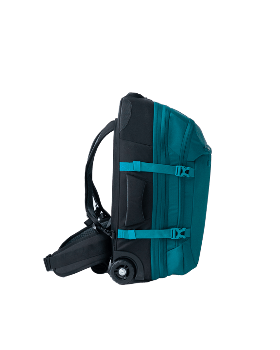 Black Wolf Karijini Rolling Travel Bag Quetzal Green
