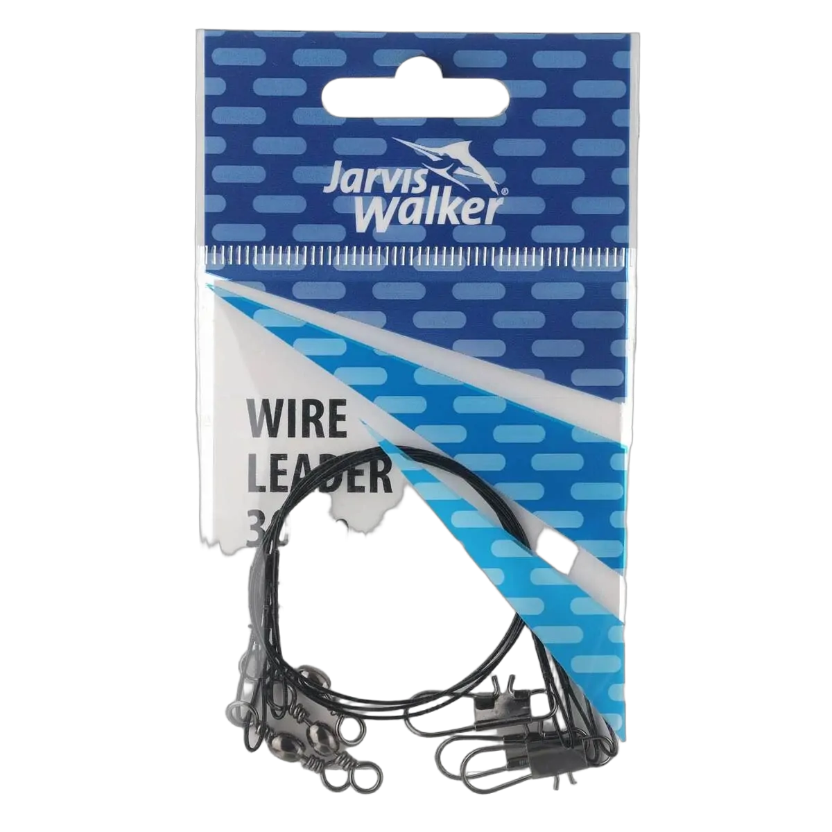 Black Wire Leader 30cm/27kg - 3pk - PK/3