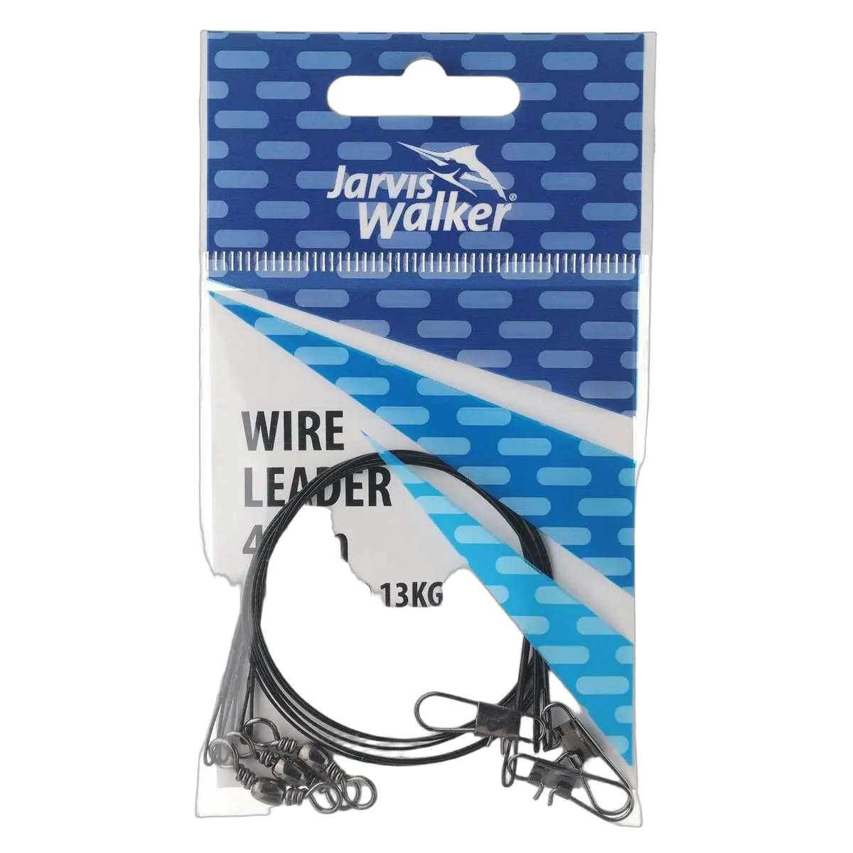 Black Wire Leader 45cm/13kg - 3pk - PK/3
