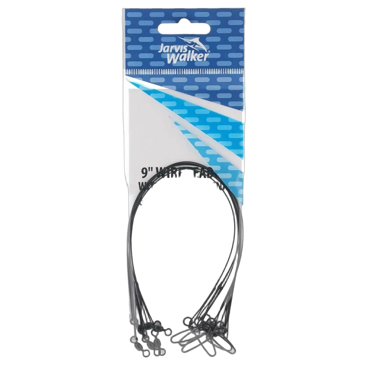 9" Wire Leader With Coastlock Snap - 60lb Wire - 6pk - PK/10