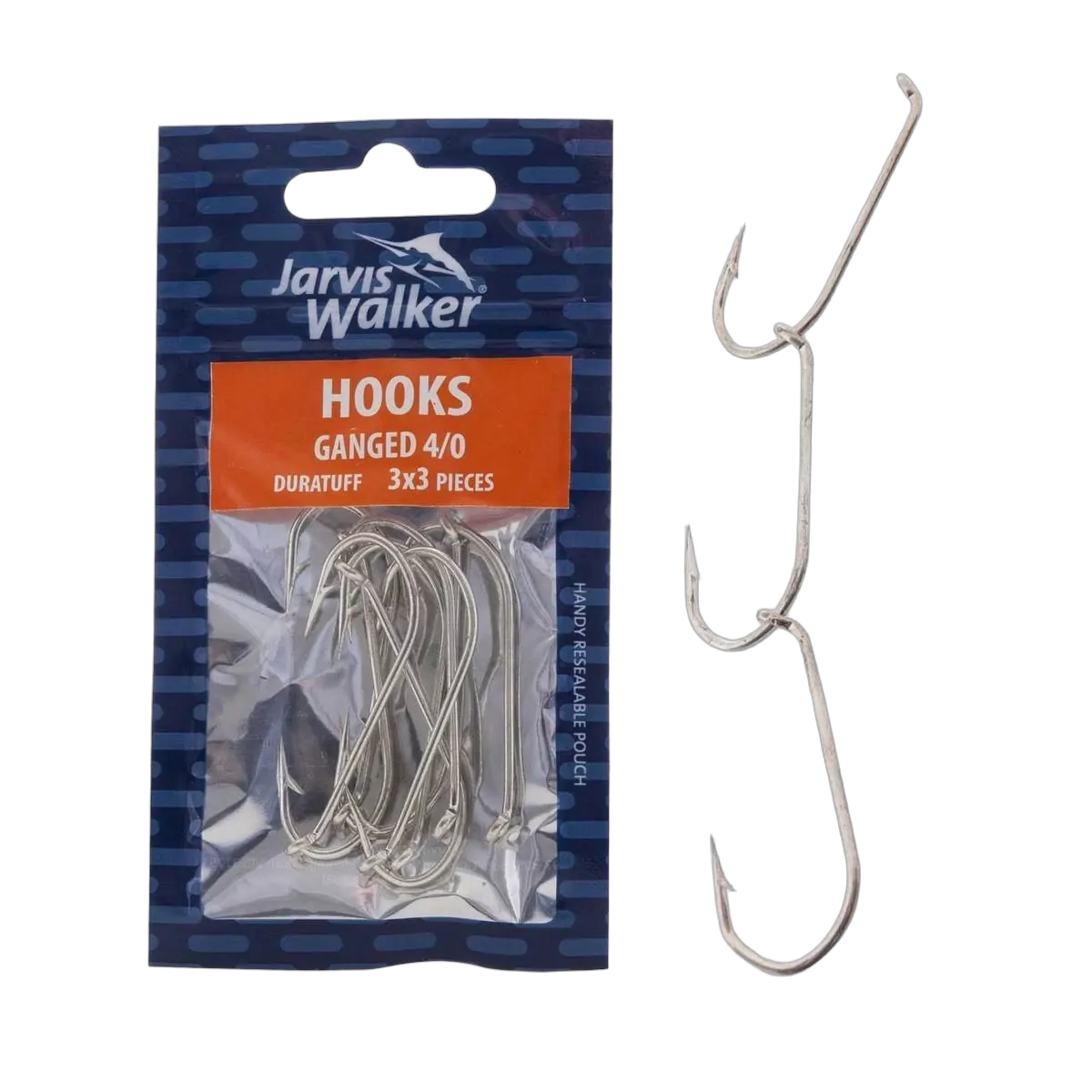 Duratuff Ganged Hooks - Sz 4/0 - PK/3x3