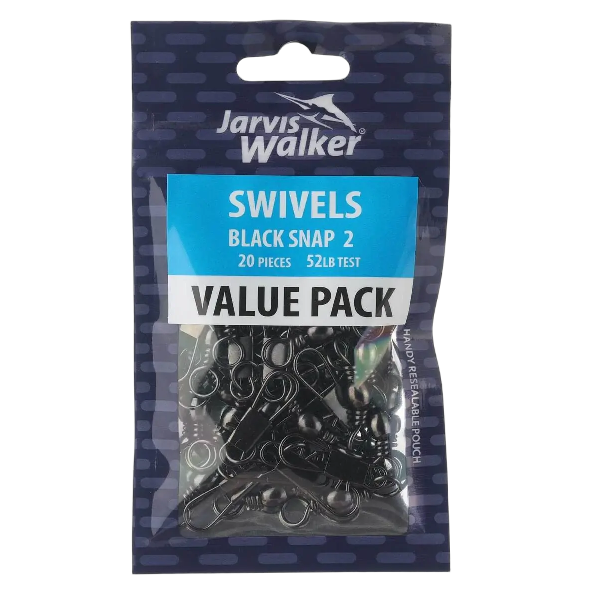Black Snap Value Pack - Sz 2 - PK/20