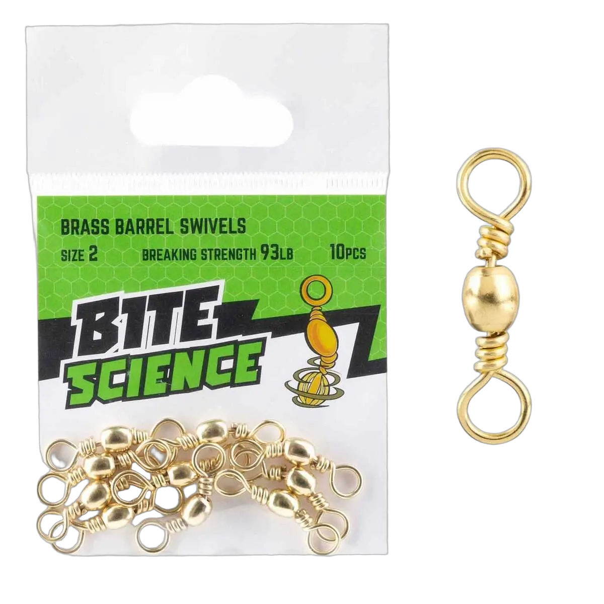 Brass Barrel Sz 2 - 10pk - PK/10