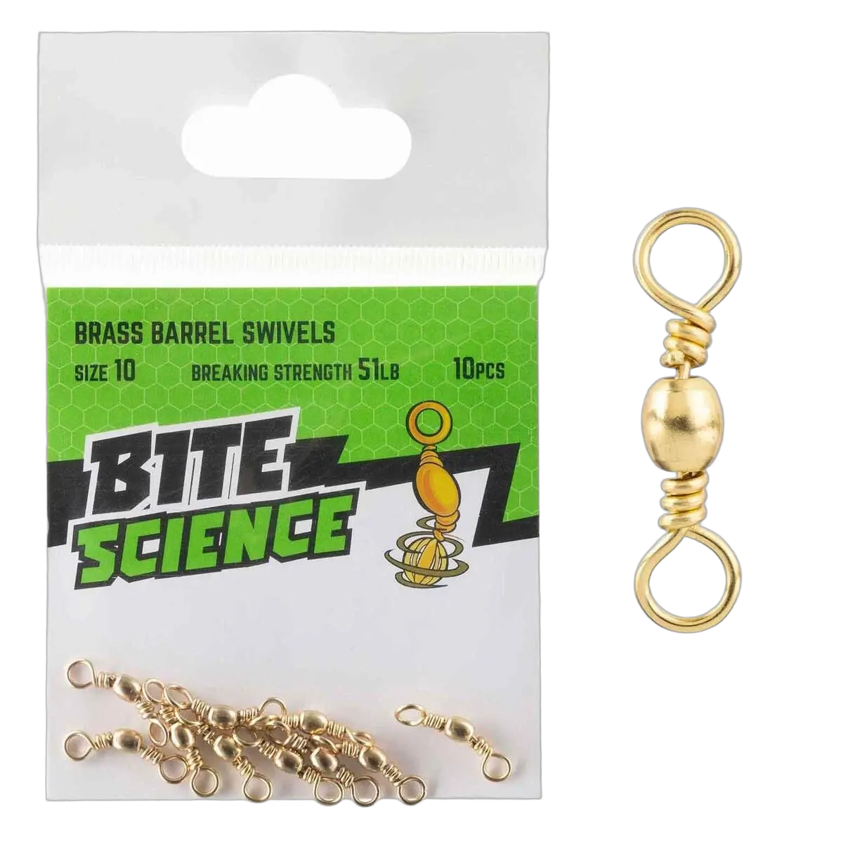 Brass Barrel Sz 10 - 10pk - PK/10