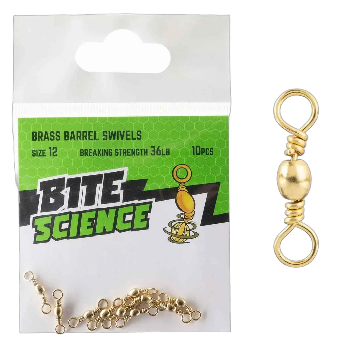 Brass Barrel Sz 12 - 10pk - PK/10