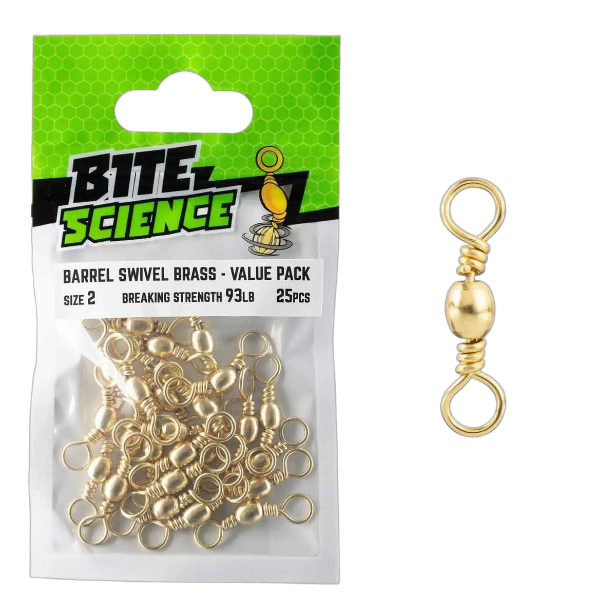 Brass Barrel Value Pack Sz 2 - 25pk - PK/25