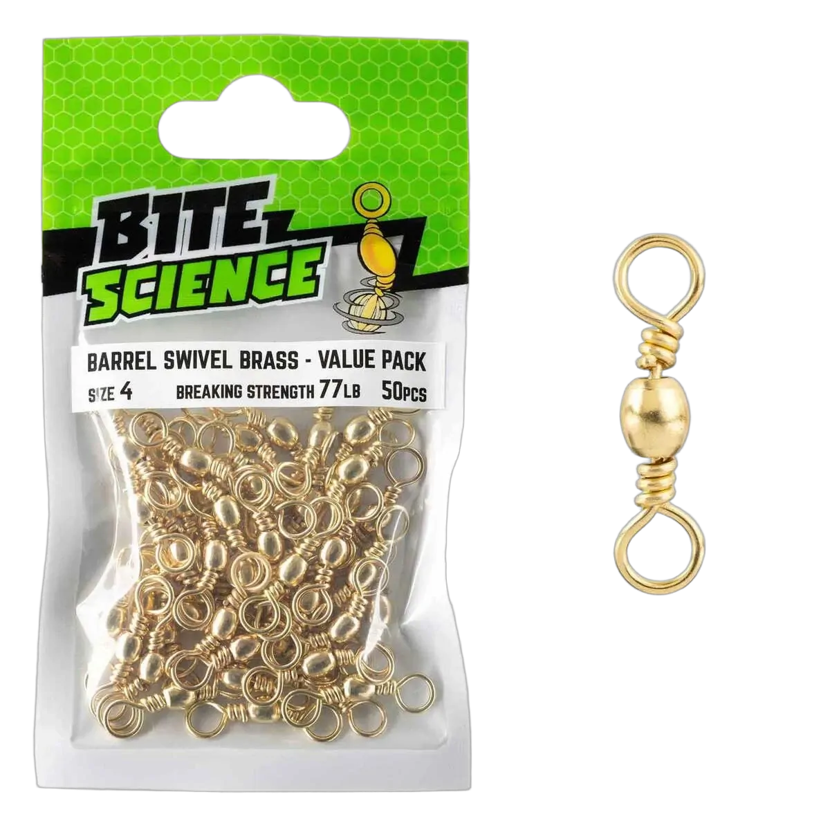 Brass Barrel Value Pack Sz 4 - 50pk - PK/50