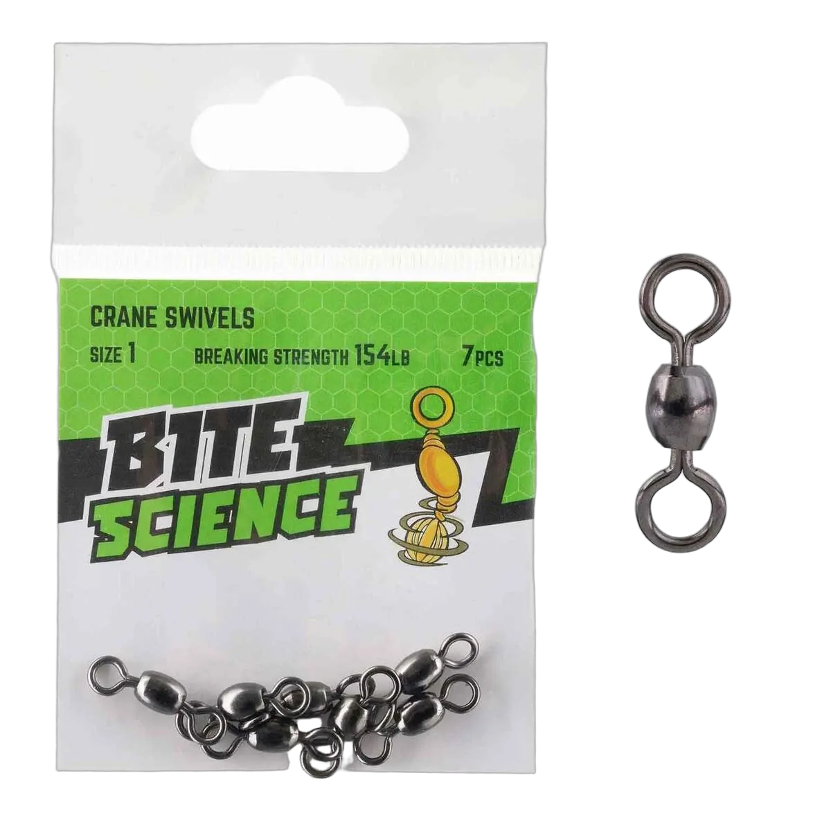 Crane Swivels Sz 1 - 7pk - PK/7