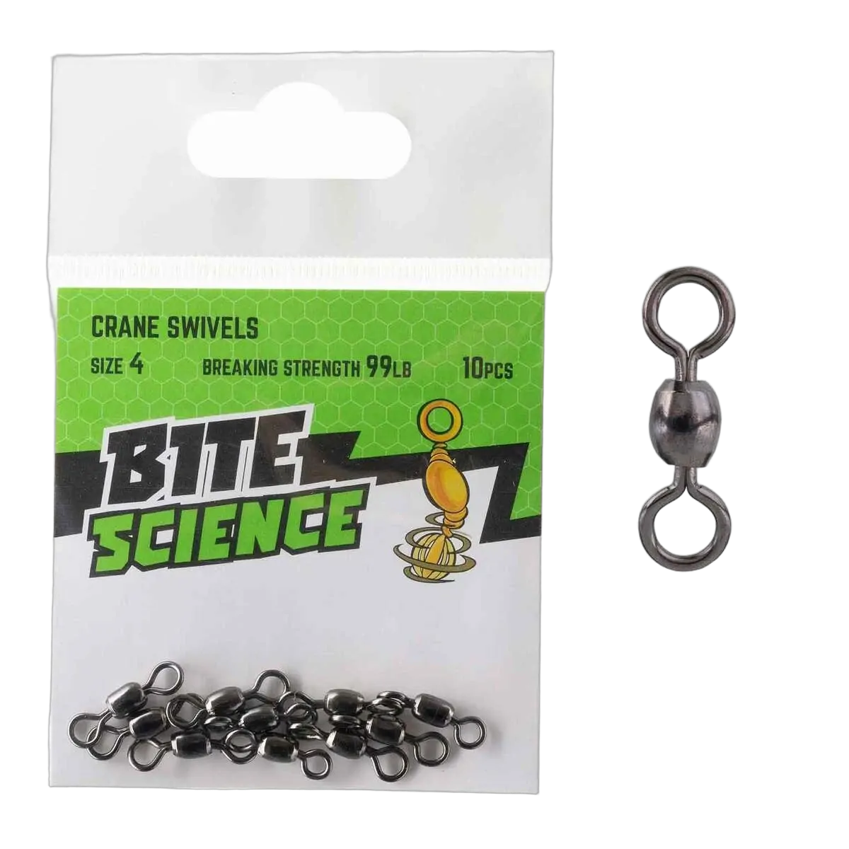 Crane Swivels Sz 4 - 10pk - PK/10