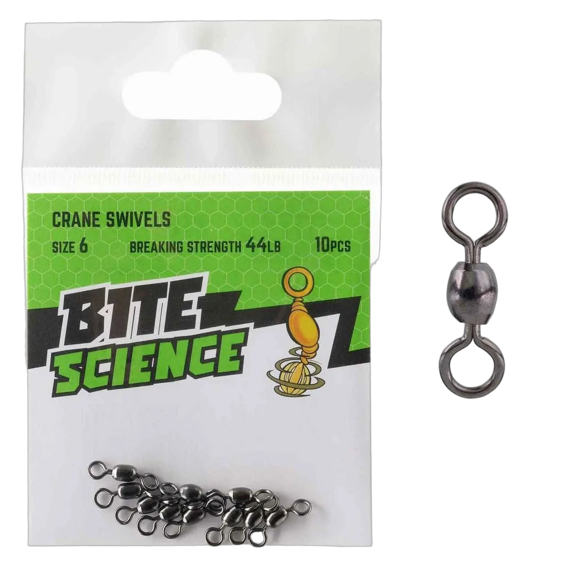Crane Swivels Sz 6 - 10pk - PK/10