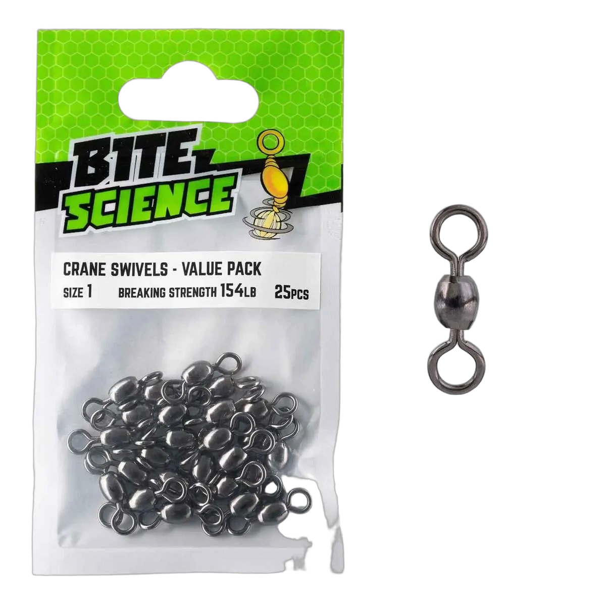 Crane Swivels Value Pack Sz 1 - 25pk - PK/25