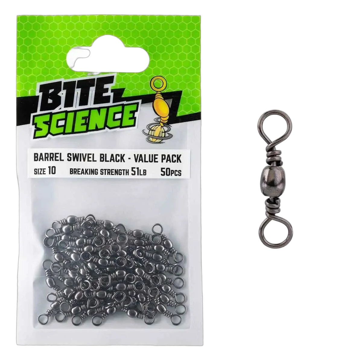 Black Barrel Value Pack - Sz 10 - PK/50