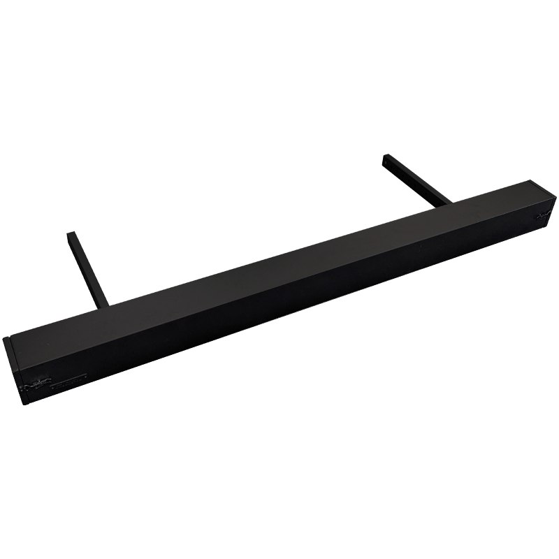 Coast to Coast Aluminium Pole Box Bumper | Black - 2323mm Length - 165mm Box