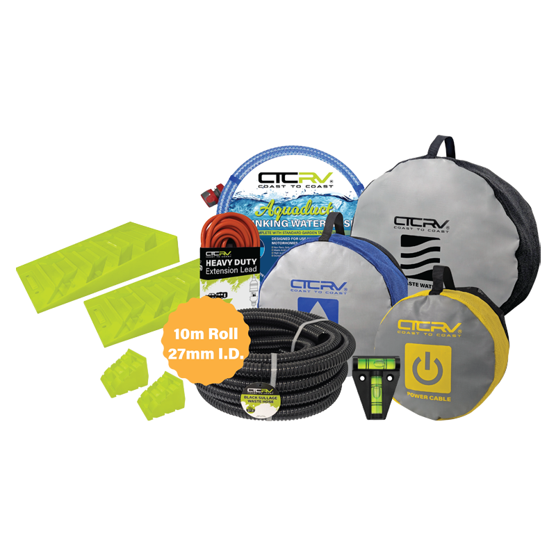 Coast to Coast Rv Essentials Caravan Starter Kit With 27mm Waste-Hose - V2