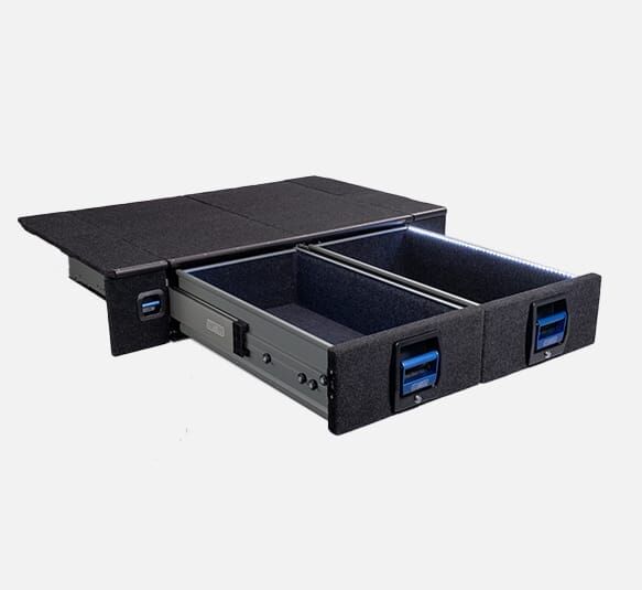 MSA Double Storage Drawer System to suit Toyota Prado 250 Series 08/24-On