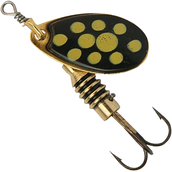 Celta #1 -2g Spinner - Gold Black Yellow Dots