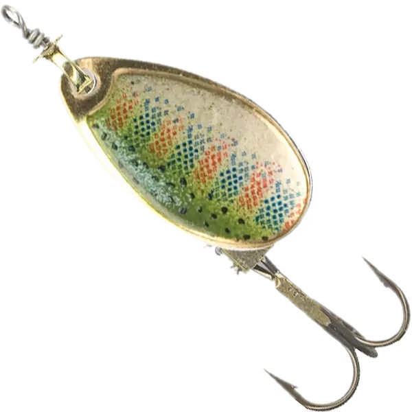 Celta #1 -2g Spinner - Gold Rainbow Trout