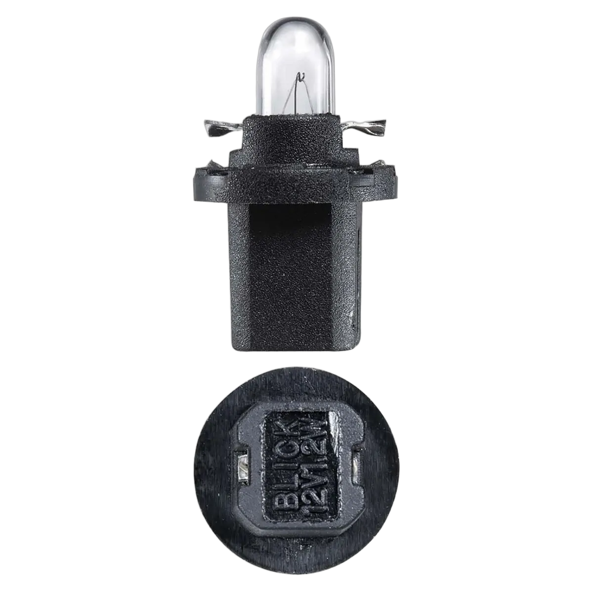 Narva 12V 1.2W B8.5D (Bax 10D) Black Base Dash Panel Globes