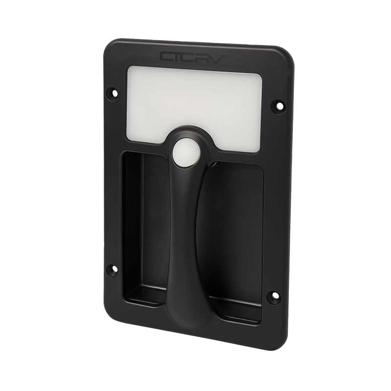 Camec Replacement Style 12V Grab Handle Entry Light | Amber & White - Black