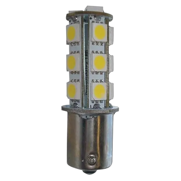 Coast To Coast LED 1156 BA15S Replacement Bulb. Single Contact. Cool White. 0312211C
