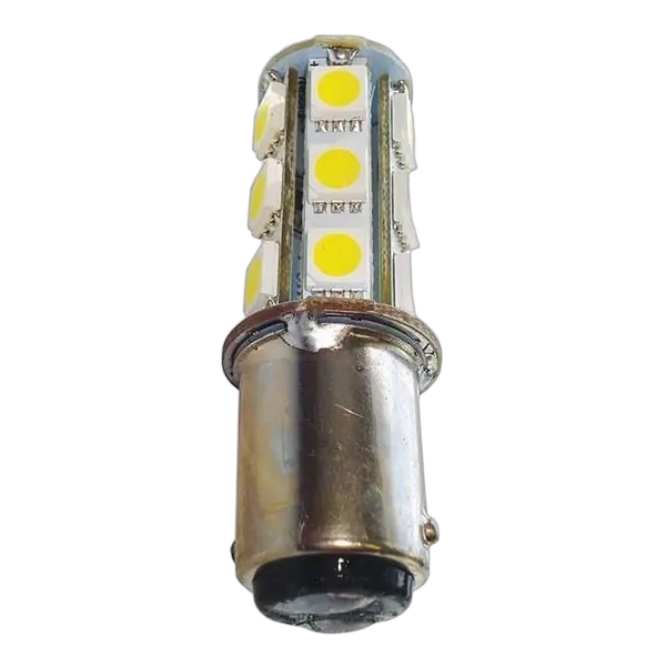 Coast To Coast LED 1157 BA15D Replacement Bulb. Double Contact. Cool White. 0132213C