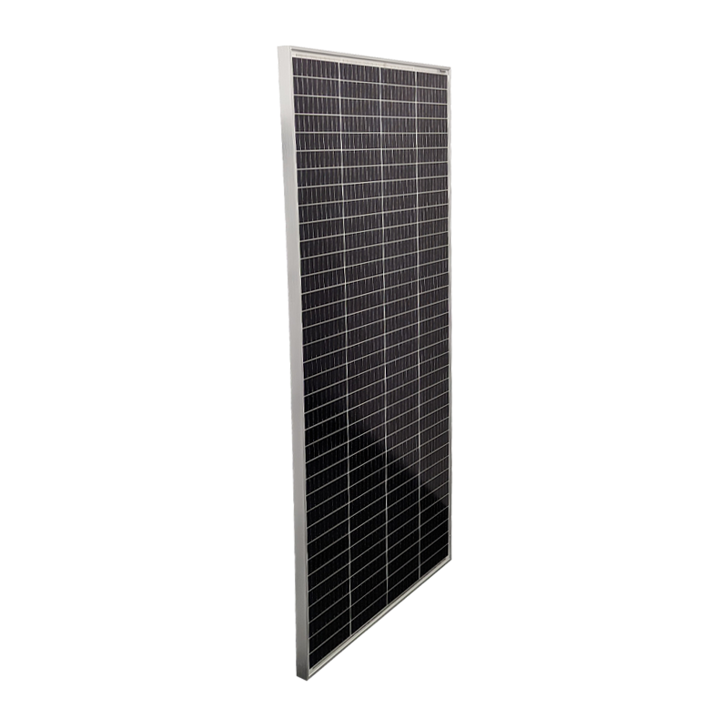 Sphere 200W High Voltage Mono Crystalline Twin Cell Silver Solar Panel - 670x1480x35mm
