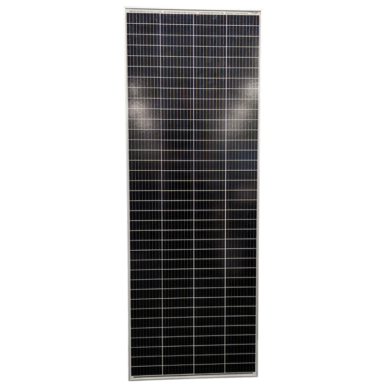 Sphere 250W High Voltage Mono Crystalline Twin Cell Silver Solar Panel - 670x1850x35mm