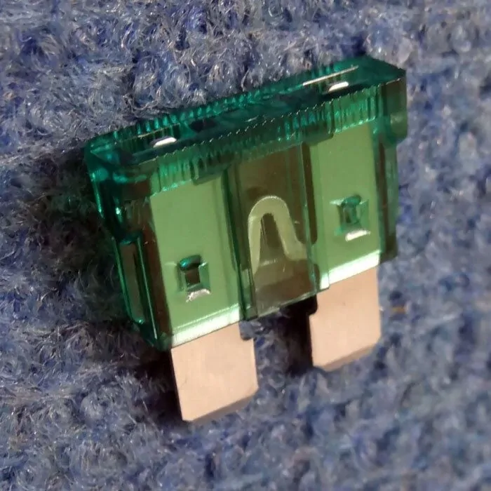 Narva 30 Amp Green ATS Blade Fuse - 5 Per Pack. 52830BL