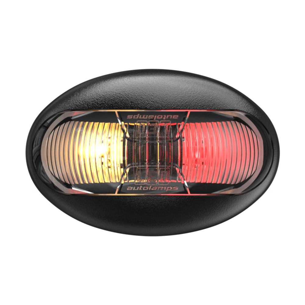 LED Autolamps 50ARM Side Marker Amber / Red LED 50 Series 12/24V IP67