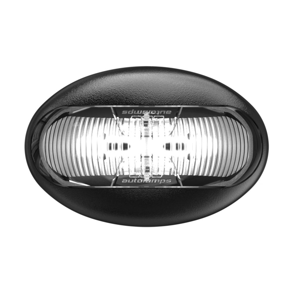 LED Autolamps 50WM Front Position Marker White LED 50 Series 12/24V IP67