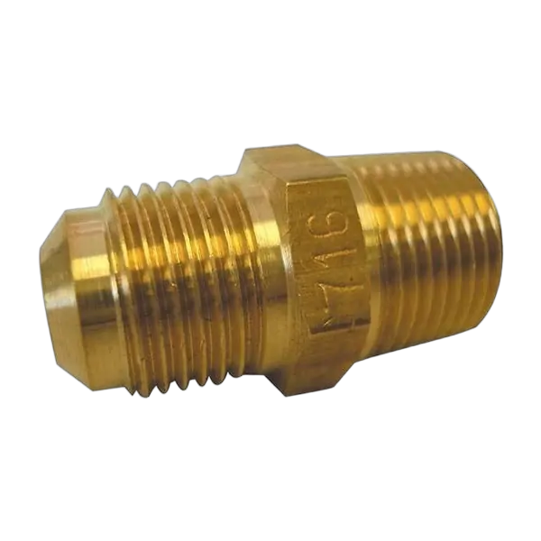 Coast To Coast SAE Male x BSP Tapered Male Union 3/8 x 3/8". Lp2712B/01-716"