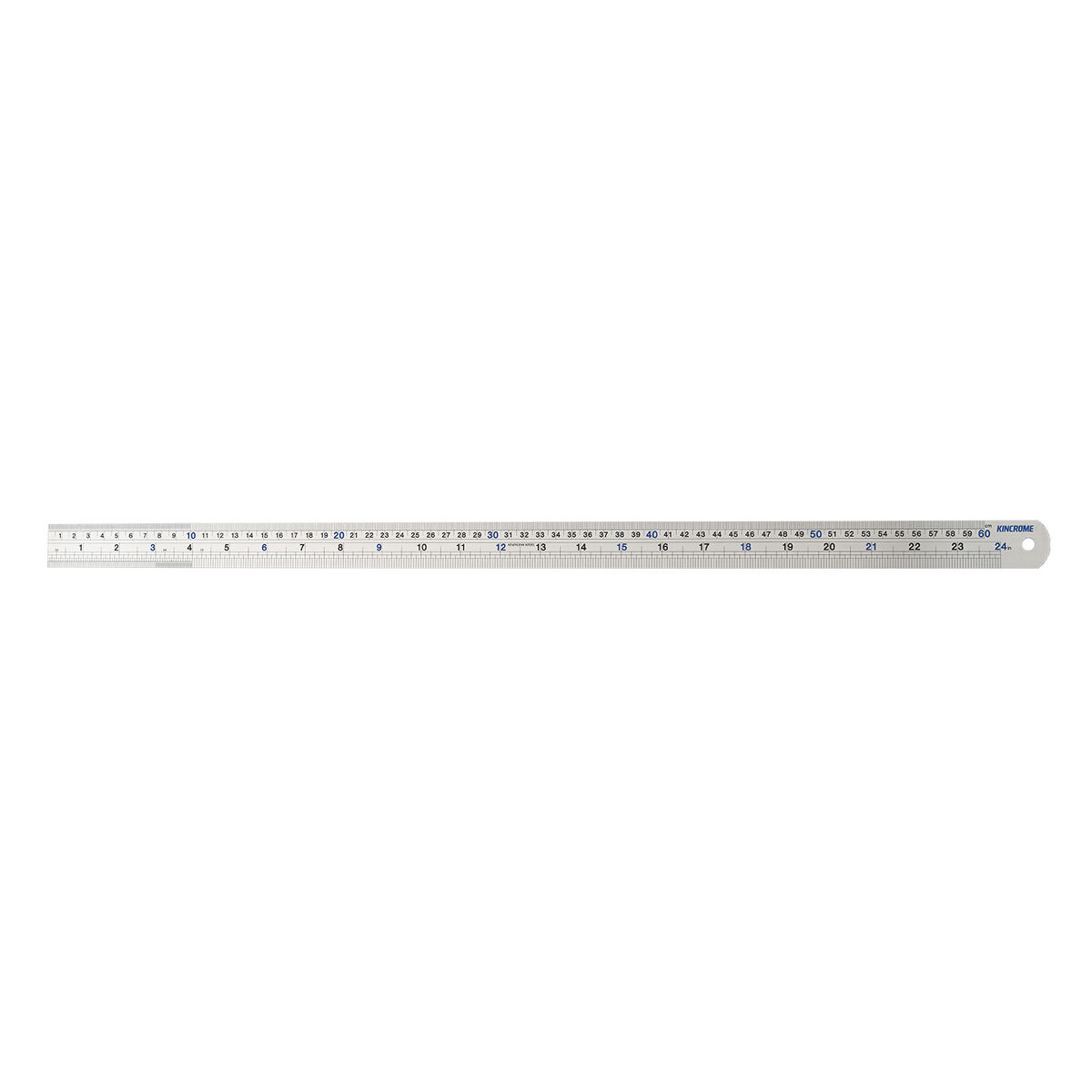 Kincrome Stainless Steel Rule 600mm (24") Metric & Imperial