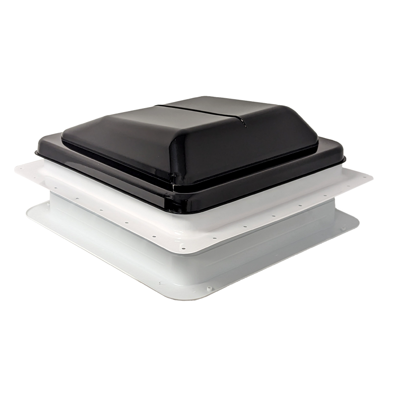 Coast to Coast 14x14 Black Std Wind-Up Roof Vent