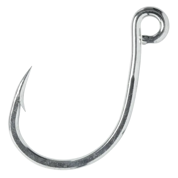 VMC Heavy Duty Single Inline Tinned Size 6/0 - 4pk