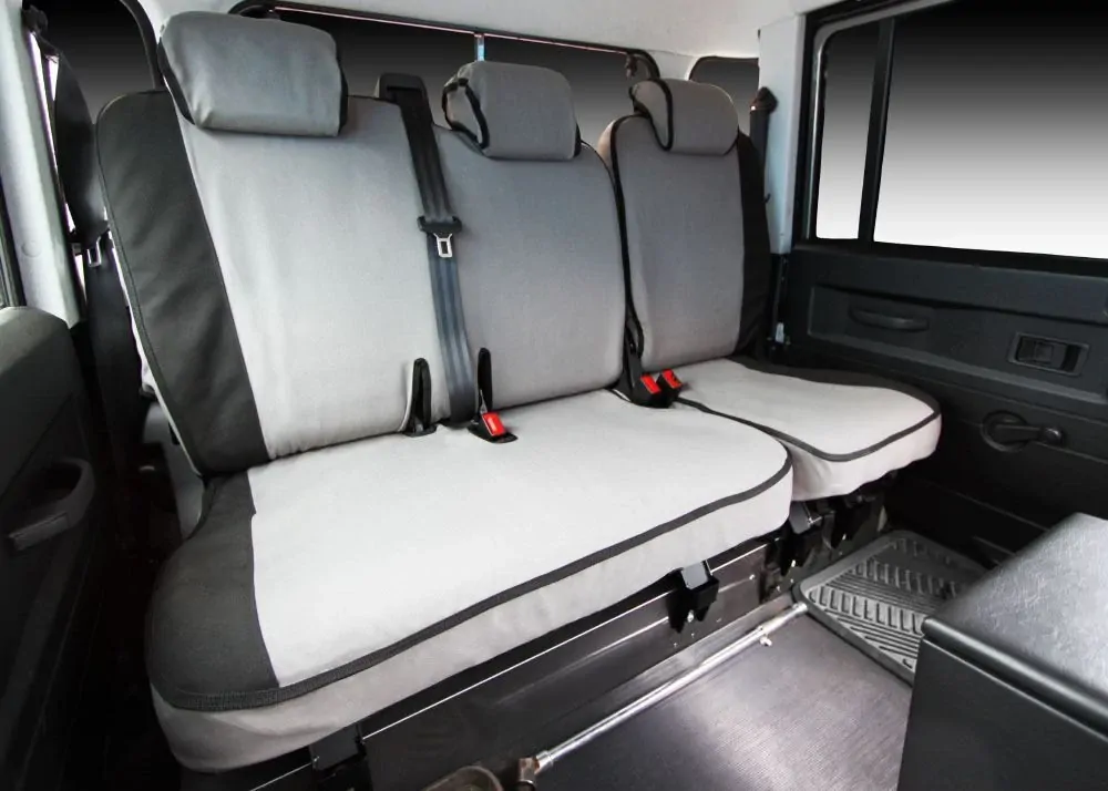 MSA Front Bucket & 3/4 Bench - MSA Premium Canvas Seat Covers To Suit Toyota Landcruiser 79 Series - Single, Dual Cab, Gx, Gxl, Workmate 08/12 To 09/1