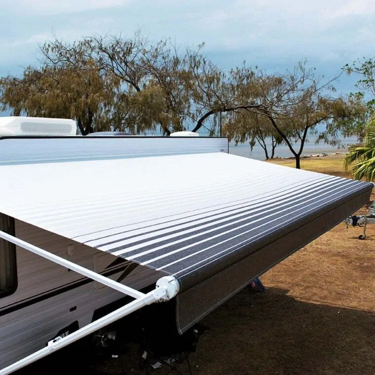 Aussie Traveller Vinyl Roof Only To Suit 23' Wide Roll-Out Awning Burgundy