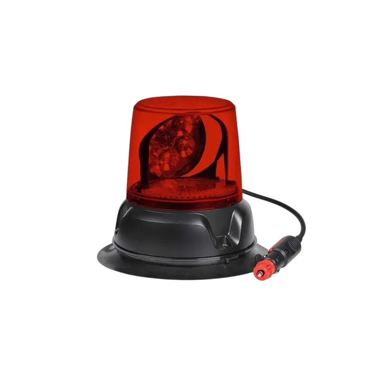 Narva 12/24V Aeromax Led Rotating Beacon (Red) Magnetic Base