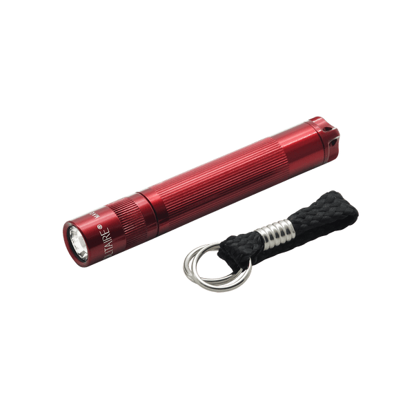 MAGLITE Solitaire 1 Cell AAA LED Flashlight Pres Box - Red
