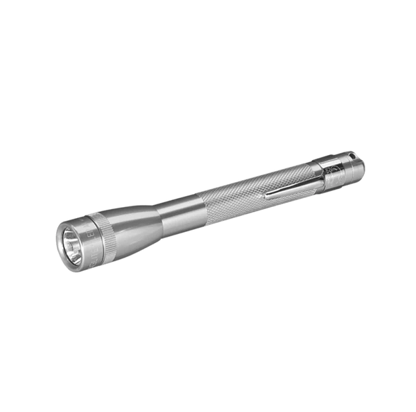 MAGLITE Mini Mag 2 Cell AAA LED Flashlight Pres Box - Silver