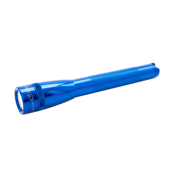 MAGLITE Mini Mag 2 Cell AA LED Pro Flashlight Pres Box - Blue