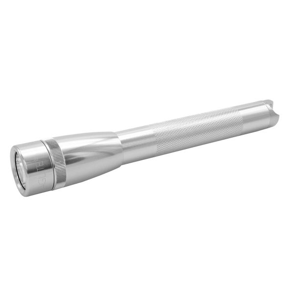 MAGLITE Mini Mag 2 Cell AA LED Flashlight Pres Box - Silver