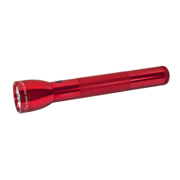 MAGLITE ML300L 3 Cell D LED Flashlight Boxed - Red