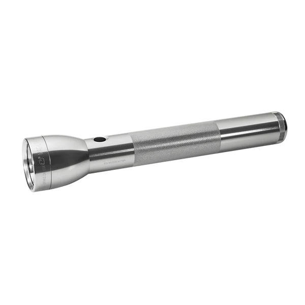MAGLITE ML300L 3 Cell D LED Flashlight Boxed - Silver