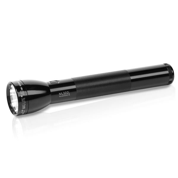 MAGLITE ML300L 3 Cell D LED Flashlight Blister - Black