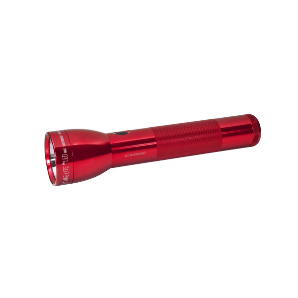 MAGLITE ML300L 2 Cell D LED Flashlight Boxed - Red