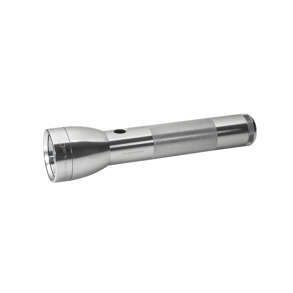 MAGLITE ML300L 2 Cell D LED Flashlight Boxed - Silver