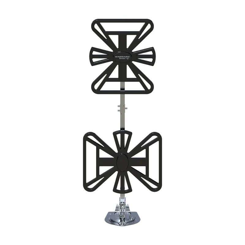 Winegard H/V Antenna Retrofit Kit W/Head & Mast | Black. CC25HVB